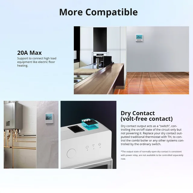 SONOFF TH Elite 16A 20A Wifi Smart Temperature and Humidity Monitoring Switch THS01 DS18b20 Sensor Smart Home Via eWelink Alexa 2