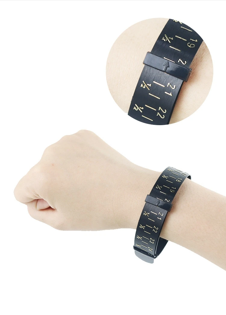 Wrist Measuring Circle Watch Bracelet Chain Measuring Ring Hand size Measuring Tape Wrist Gauge Sizer Jewelry Tool Strap