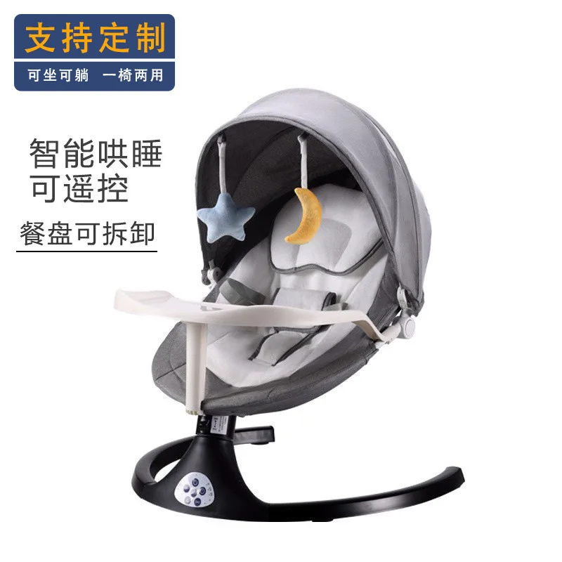 Altalena Elettrica Per Bambini Lettino Per Bambini Chaise Longue Per Sedia Da Riposo Per Bambini Con Musica Bluetooth Lettino Per Bambini Con Telecoma