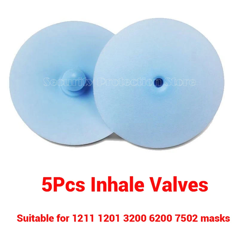 7583 Replaceable Inhale Exhale Valves Silica Gel 7581 Head Belt For 7502/7501 Gas Mask Chemical Respirator Accessories gas mask,gas respirator,face respirator,half face respirator mask,respirator accessory