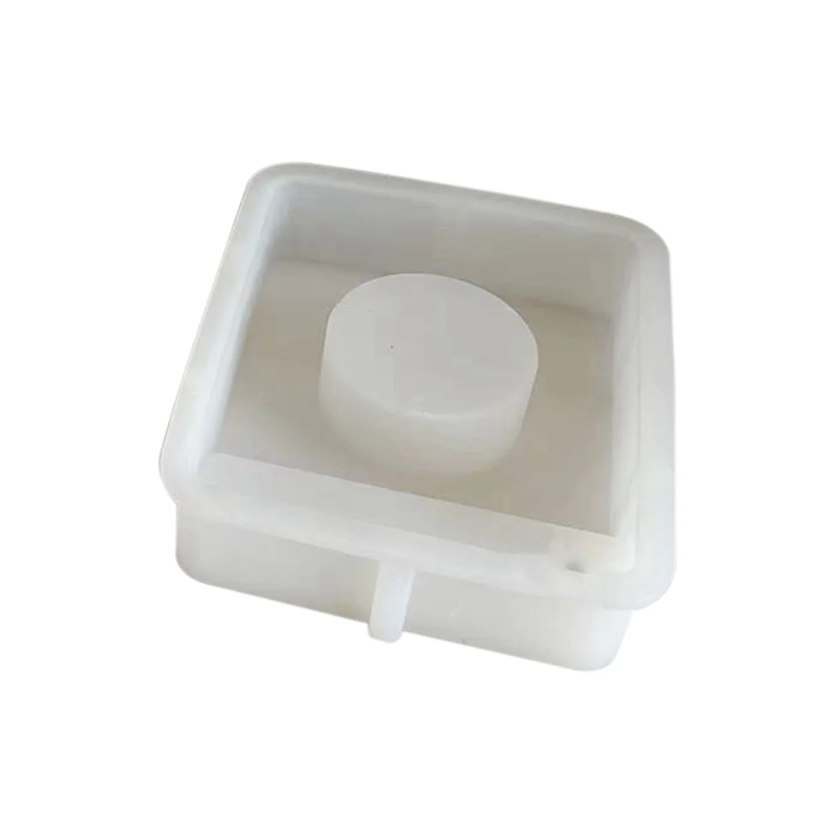 B Ornaments Silicone Mold Candle Holder Base Silicone Mould DIY Cement Gypsum Home Decorations Mold Resin