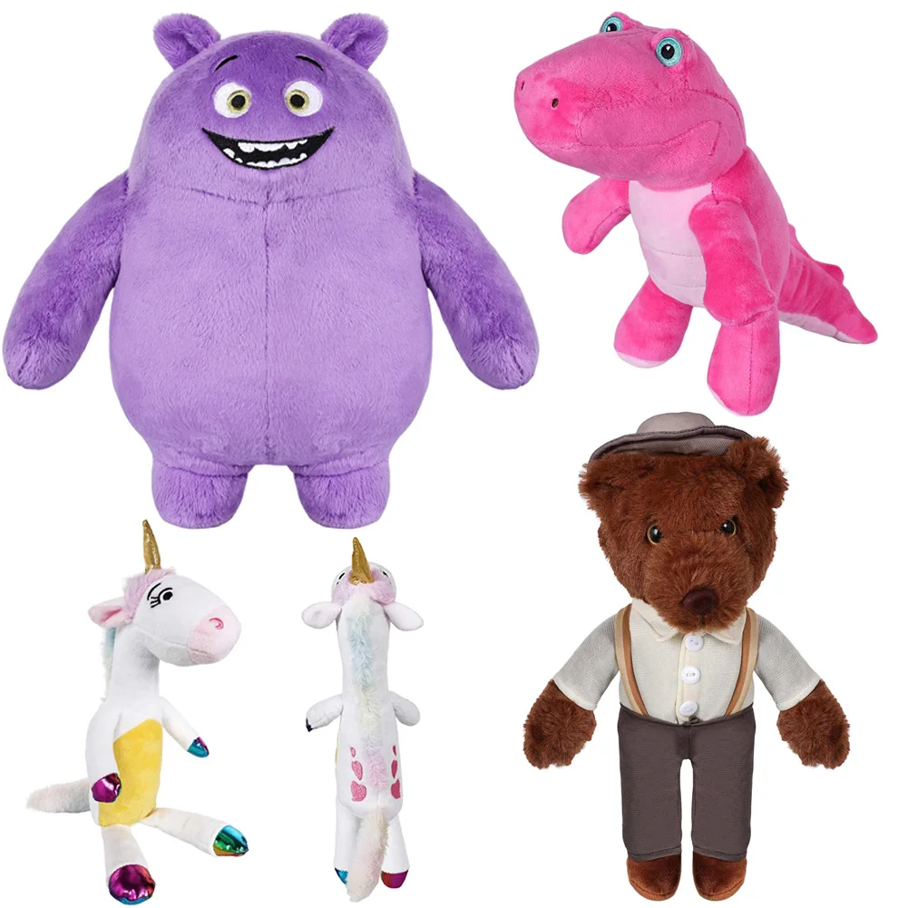 26cm Kék szín Plüss plushies beary Utóidejű gator 2024 Mozidarab -e Álruha Lágy Szerencsét hozó személy dekor gyerekeknek Animal plushies Karácsony szülinapi Adomány