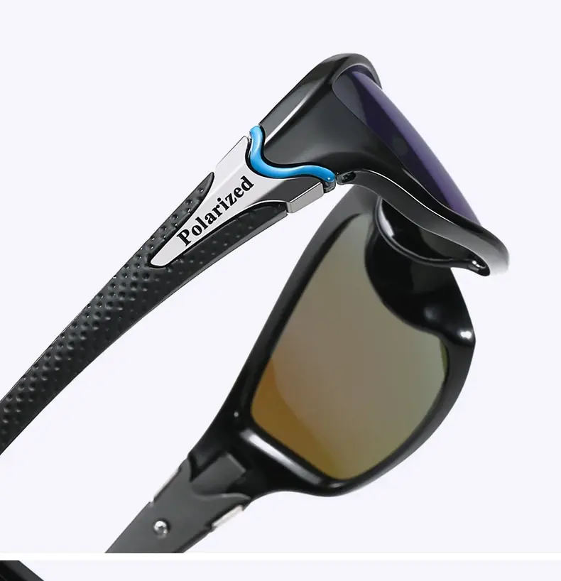 Herren- und Damen-Sonnenbrillen für Outdoor-Sportarten mit Kette, zum Radfahren, Klettern, Skifahren, Angeln, Vintage-Sonnenbrillen – Detail 11