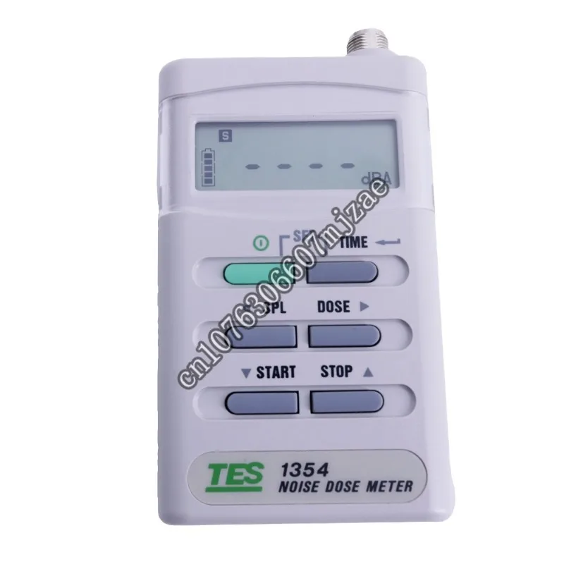 

TES-1354 Noise Dose Meter Noise Dosimeter 30dB to 130dBd test TES1354