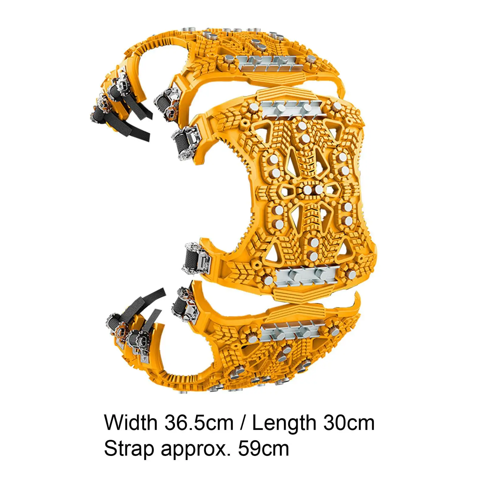Car Wheel Tire Snow Chain Portable Winter Chain with Strong Grip for