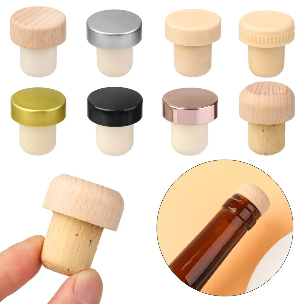 Reusable Wine Bottle Stopper Sealer Plug Wine Stopper Bottle Cover Wine Outlet Cap Wedding Gifts Bar Seal Kitchen Accessories