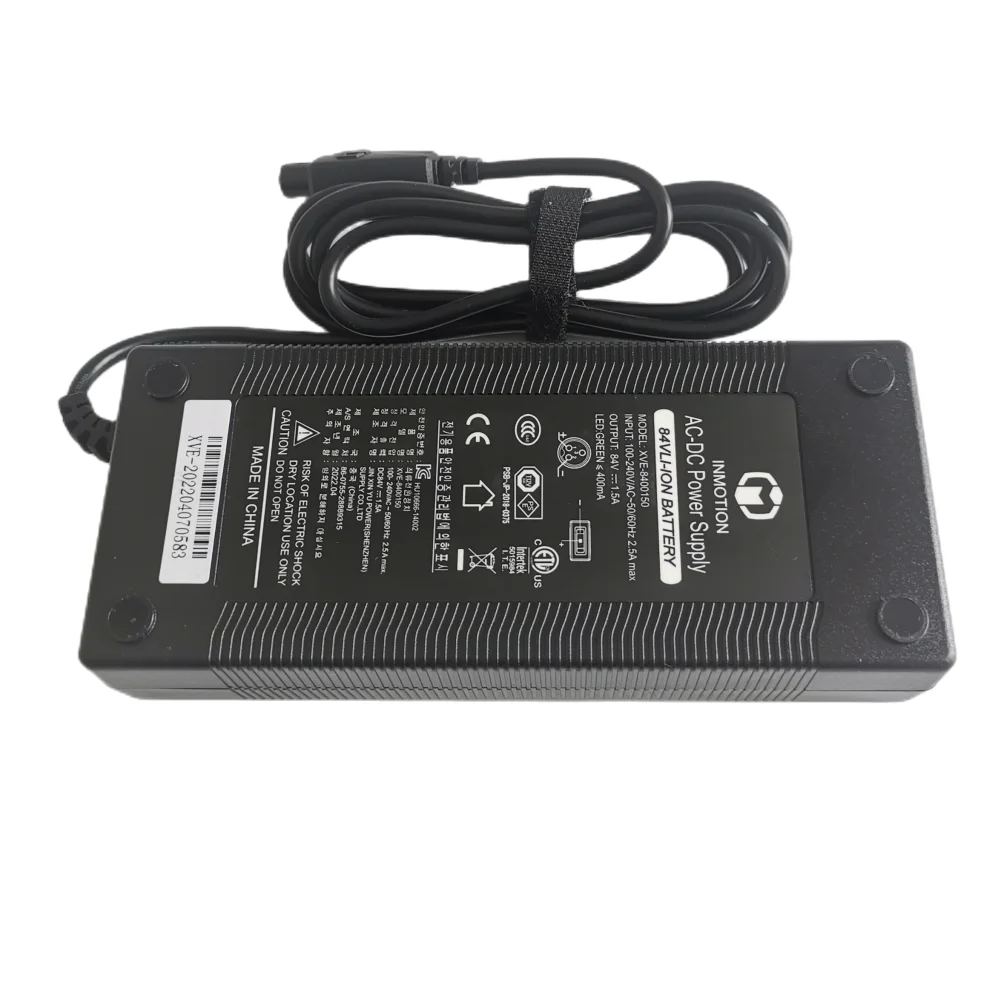 Chargeur 84V Pour Monocycle Électrique Inmotion V8 / V10 – Neuf