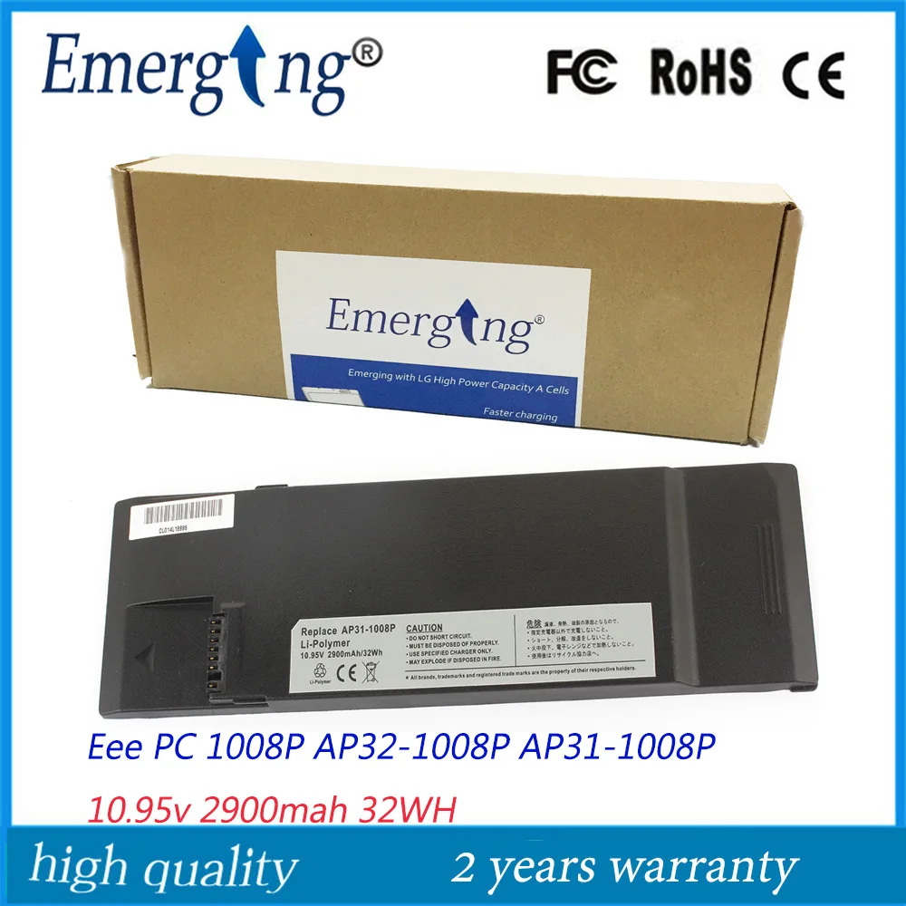

10.95v 31Wh New Laptop Battery for ASUS Eee PC AP32-1008P AP31-1008P 1008P