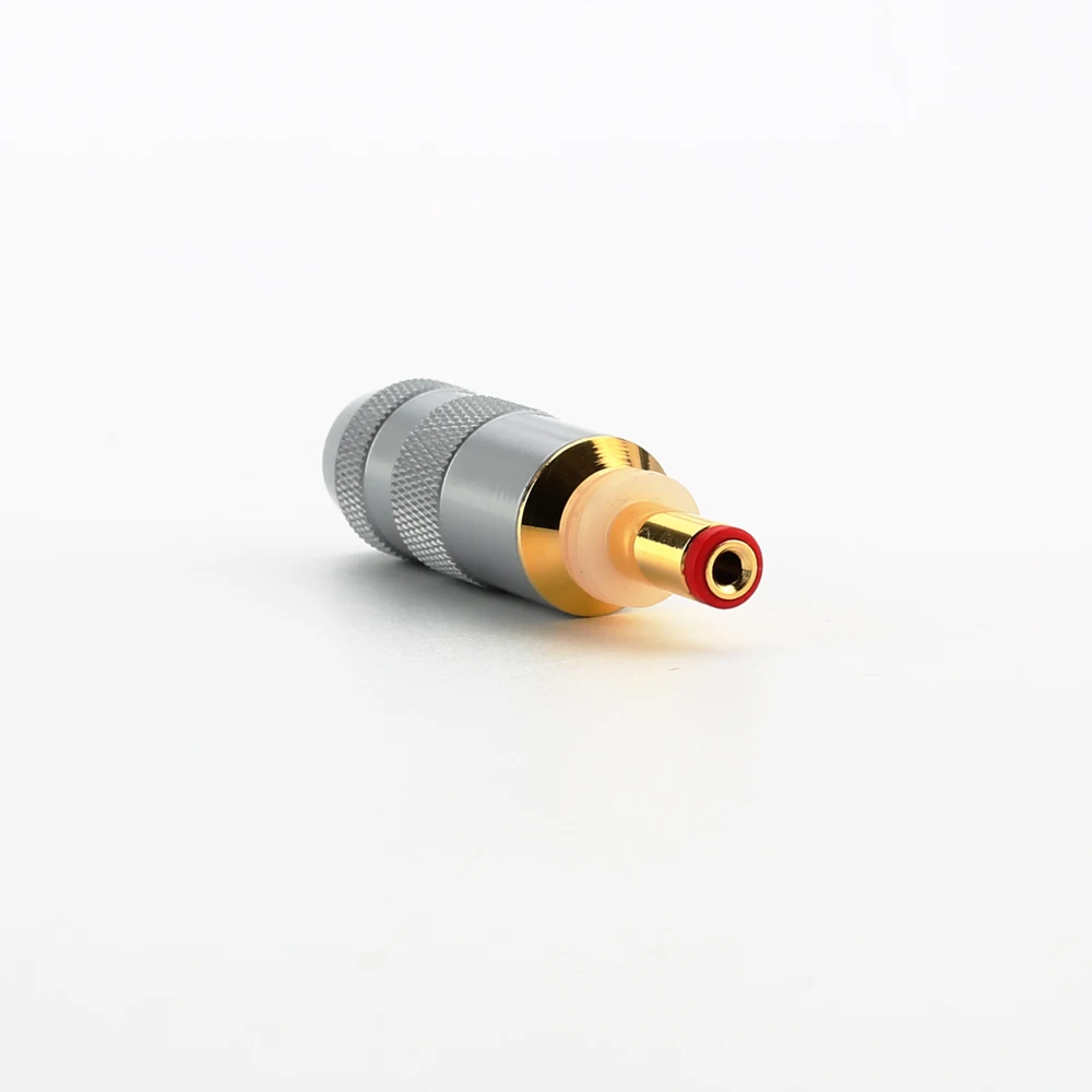 

Новый Audiocrast 24K позолоченный разъем питания постоянного тока для Hi-End Audio Grade HIFI DC2.1 Plug