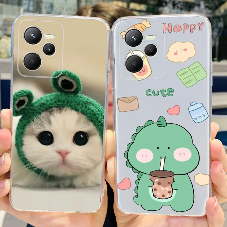 Stylish Painted Soft Slim Phone Case - Elegant Protective Cover with Bumper Design