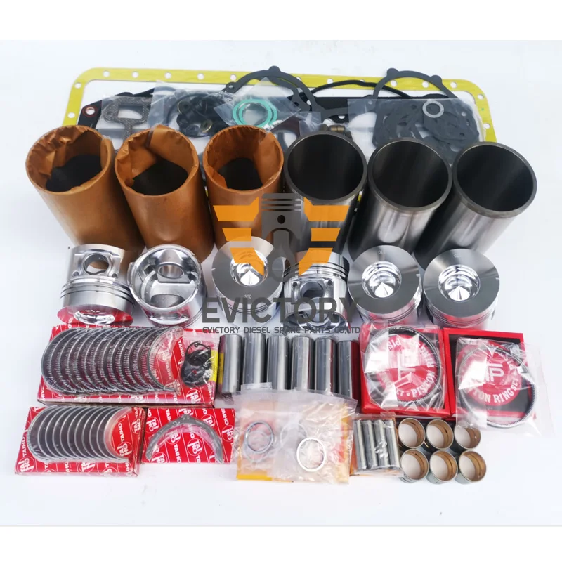 

For CHANGCHAI 4L66 4L68 rebuild overhaul kit piston ring liner gasket bearing