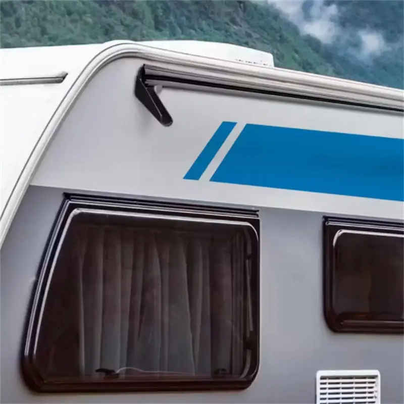 Motorhome Roof Gutter Spout Durable Roof Drain Accessories For Rv Campers Trailers Roof Extender Guides Rainwater Away Tools