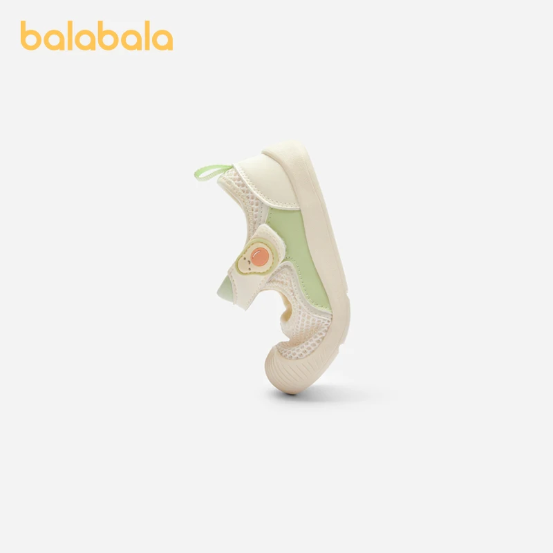 Balabala Baby Walking Shoes Boys Girls Sandals Shoes Infant 2024 Summer New Lightweight Breathable and Slip-Resistant 3