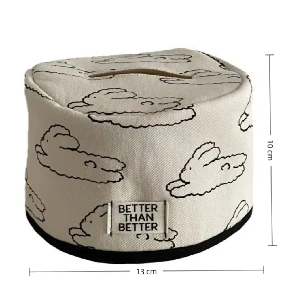 INS Bowknot Tissue Paper Storage Box Roll Paper Tissue Case Holder Car Napkin Tissue Box Living Room Table Decor Home Organizer