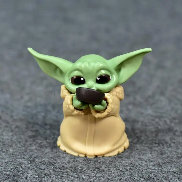 5pcs/set Baby Yoda Grogu Mandalorian Action Figure Toys 4-7cm Yoda Baby Action Toys Star Wars Figuras Hot Kids Toys Xmas Gifts star wars toys