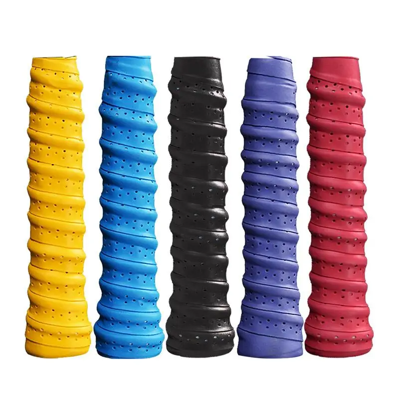 

Anti-Slip Tennis Badminton Grip Tape Sports Dumbbells Sweatband Breathable Fishing Rod Suck Sweat Band Bicycle Handlebar Wrap