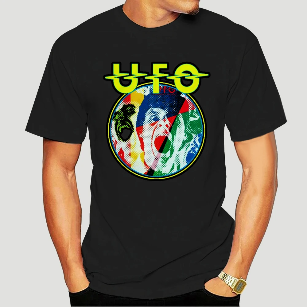 

VTG 70 UFO - Strangers in the Night album 1979 t-shirt reprint whitesnake dio 5978X