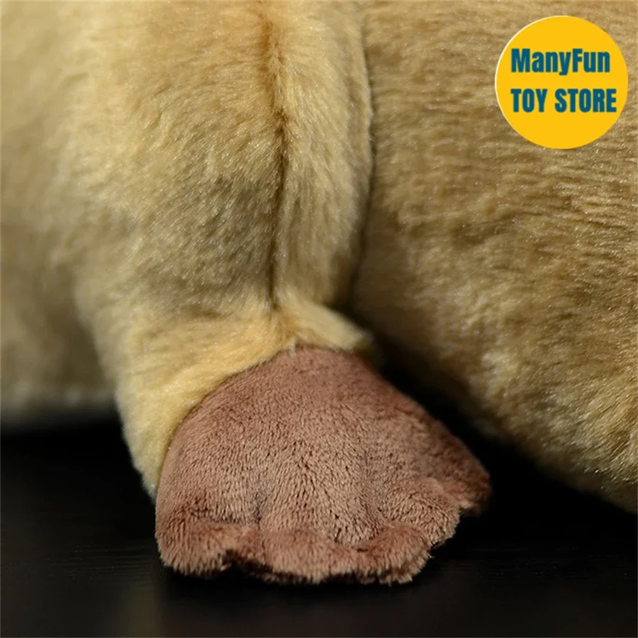 Beaver High Fidelity Anime Cute Otter Plushie Lutra Plush Toys Lifelike Animals Simulation Stuffed Doll Kawai Toy Gifts For Kids 6