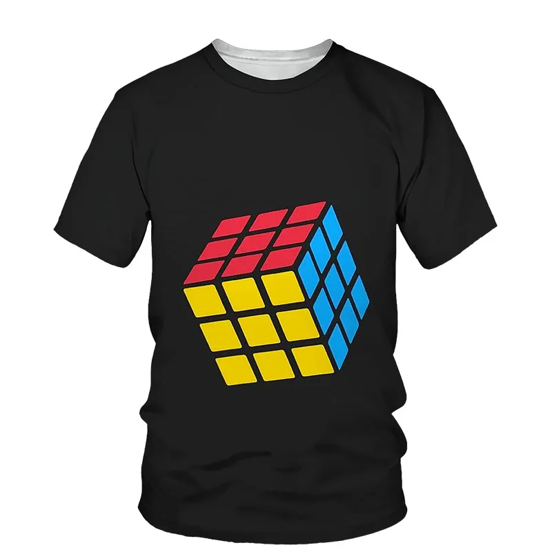 Рисунок 4 - Футболка мужская с 3D-принтом кубика Рубика