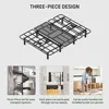 Adjustable Bed Frame Queen Size, Electric Base with Adjustable Bed Legs, Oxford Fabric Bedspread, Remote Control 4