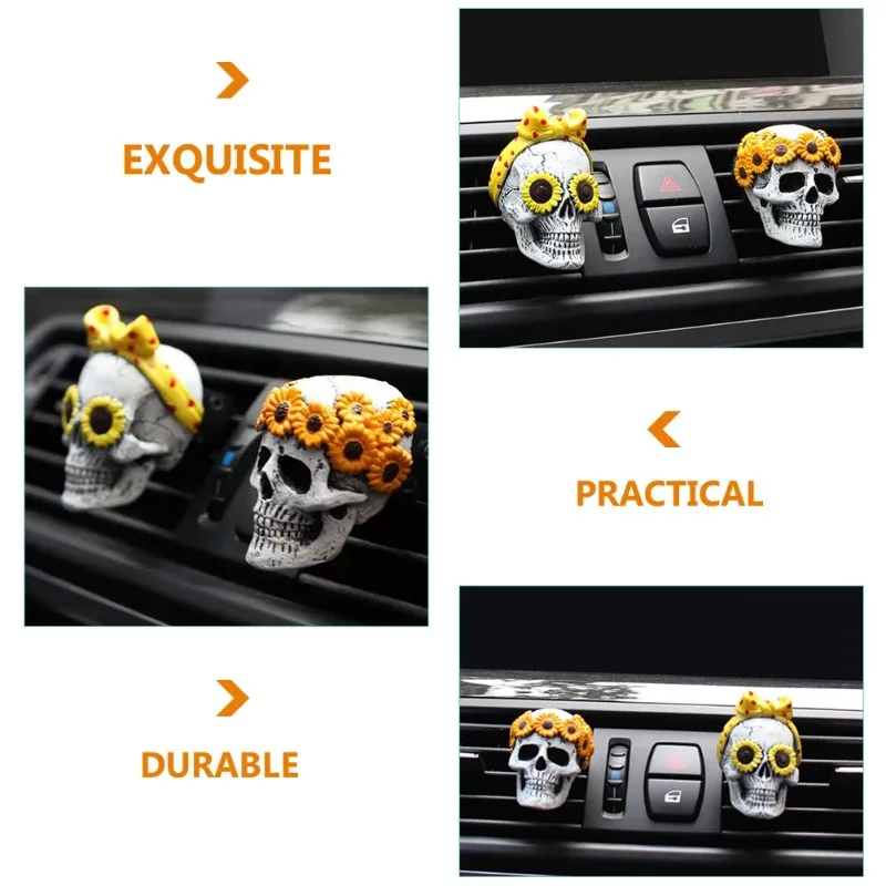 perfume clip exhaust ports New set of ghost head Aromatherapy plug-in essential oil diffuser for essential oil resin decoration