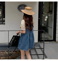 Cowboy Shoulder Strap Dress Female Design Sense Niche Spring And Autumn Slimming Sleeveless Camisole Vest Short Skirt - Image 2