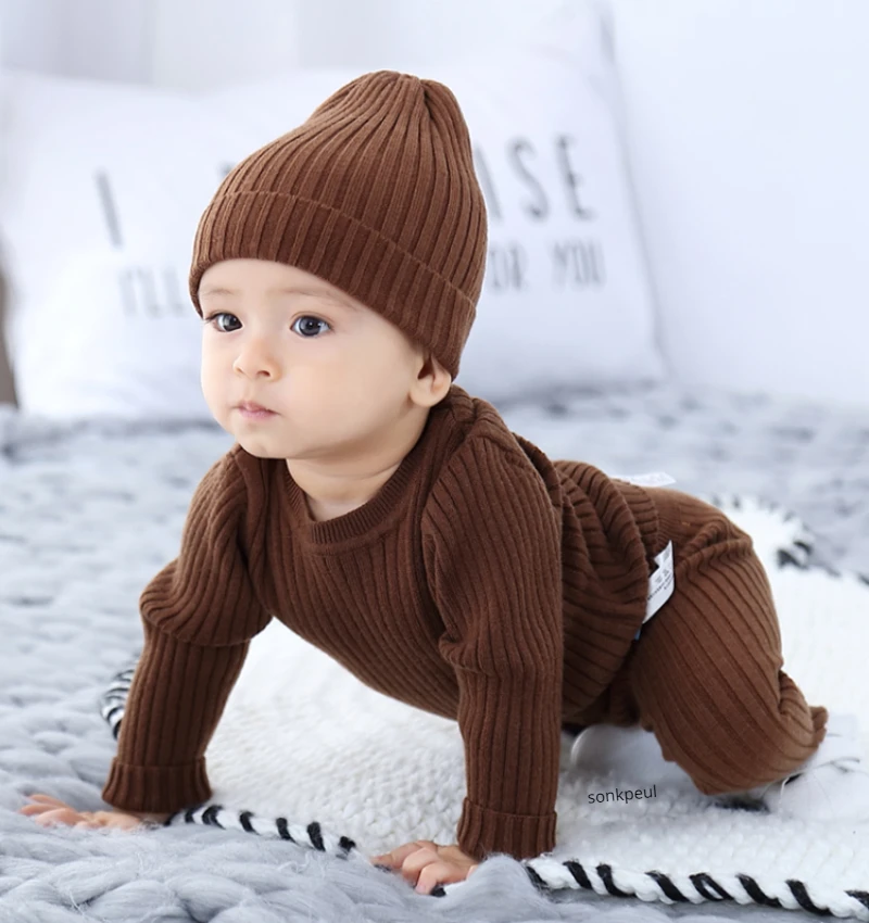 3pcs Baby Knit Sweater Outfit 2