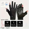 WRELS  Autumn Winter Warm Cycling Gloves Windproof Skiing Fish Touch Screen 2 Finger Flip Waterproof Thermal Anti-slip Gloves 3