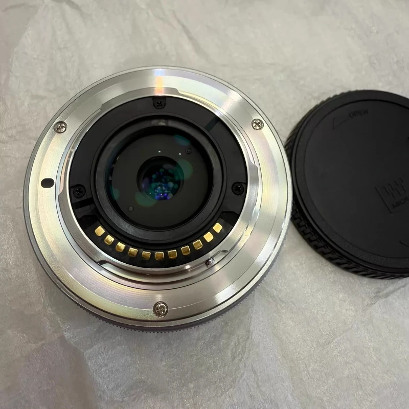 95% 새 상품 14-42mm F3.5-5.6 EZ 팬케이크 줌 렌즈 자동 초점 전자식 줌 (M4/3 카메라용)