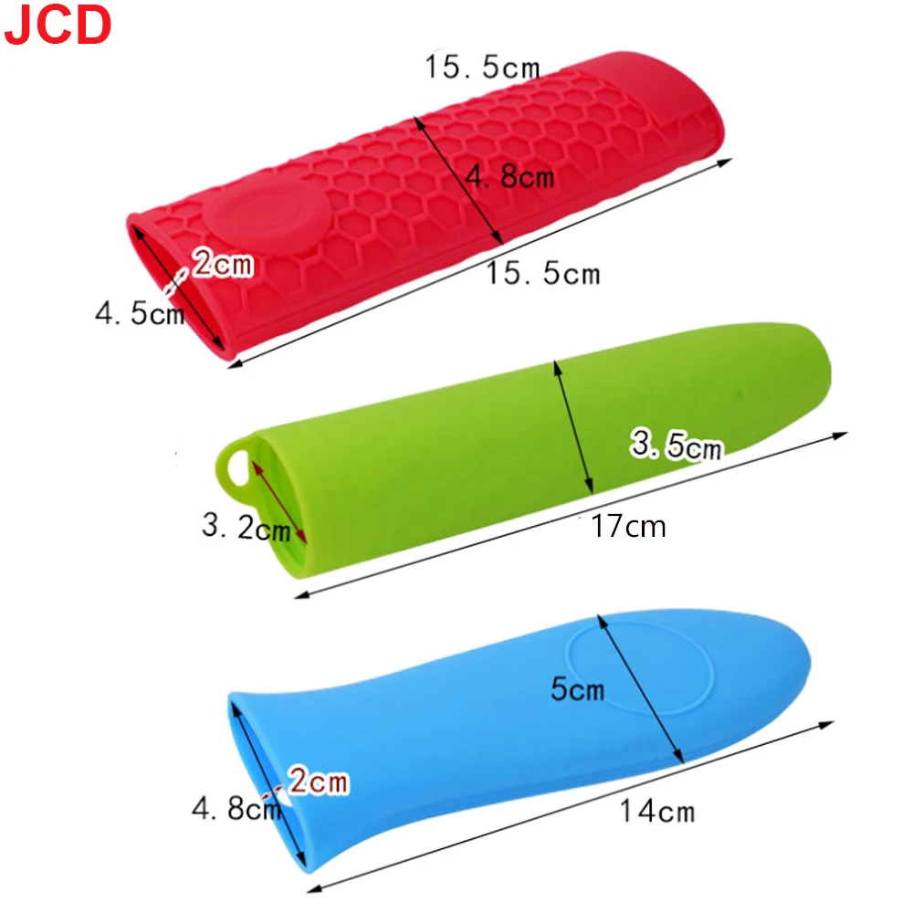 JCD Silicone Pot Handle Cover Insulation Anti Slip Kitchen Tools pot handle cover