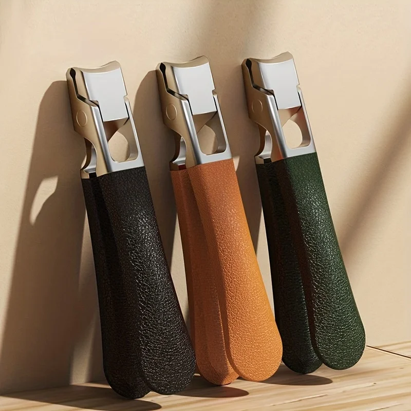 

Professional Manicure Pedicure Tool Large Mouth Nail Clipper Splash Proof Super Thick Nail Clipper Suitable For Thick Nails