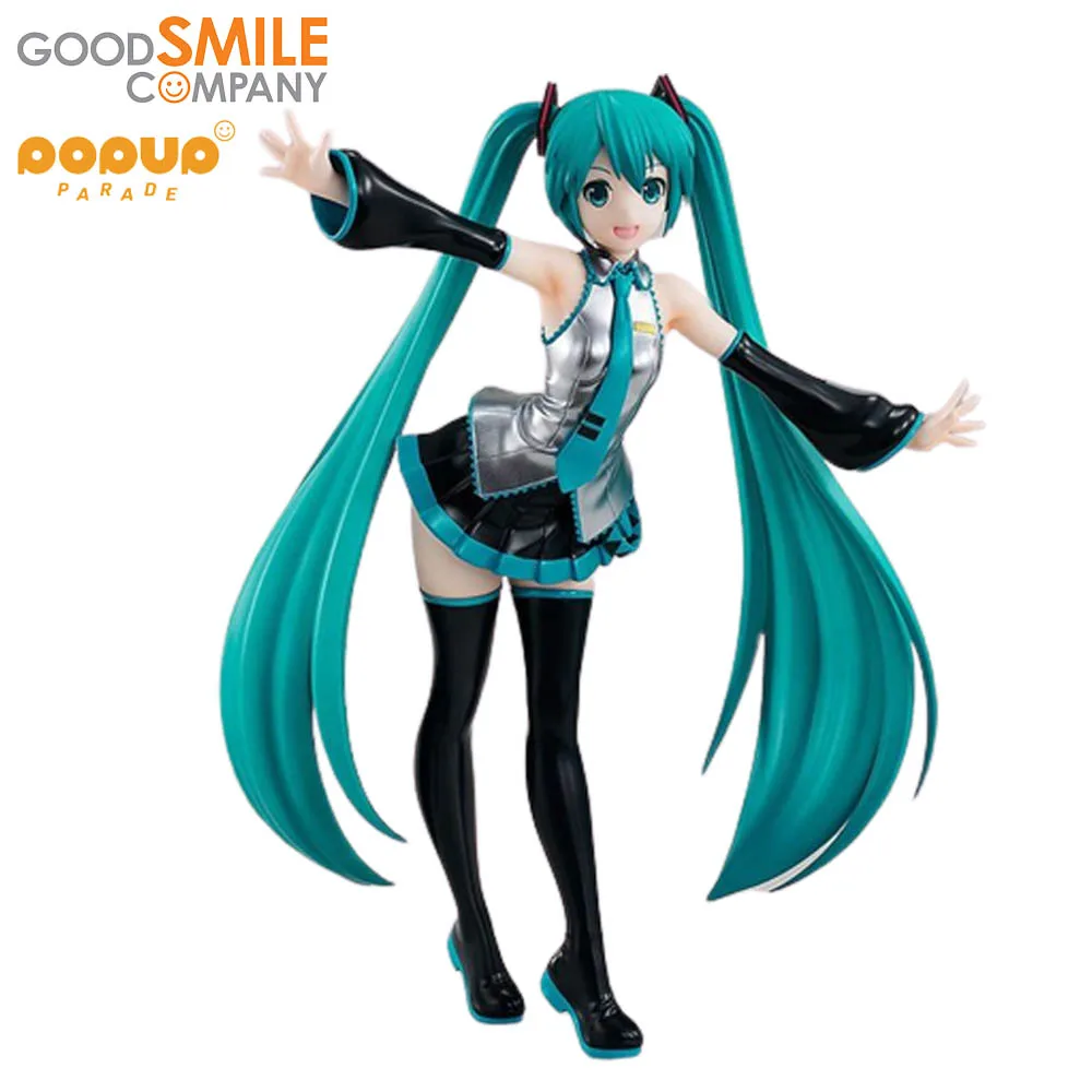 

In Stock Original Good Smile GSC POP UP PARADE Hatsune Miku Vocal Series 01 Anime Figure Model Collectible Boxed Dolls Toy Gift