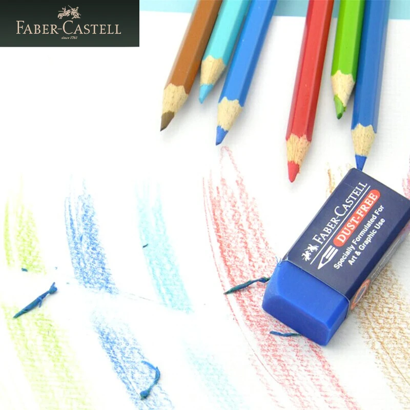 FABER CASTELL 특수 울트라 클린 지우개 및 잔해물 없음 그리기 그림 지울 수있는 미술 용품 사무용품
