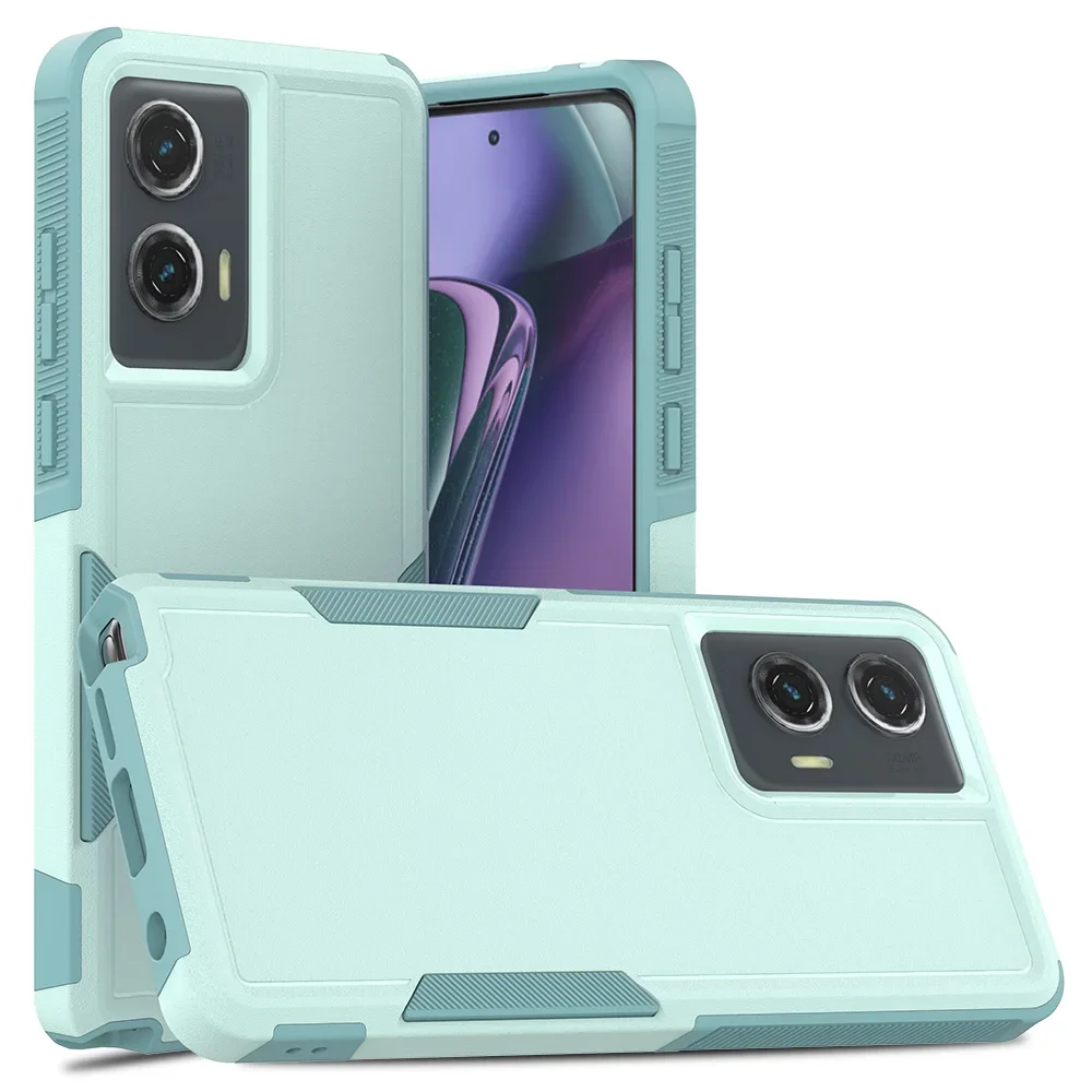 Durable Shockproof Phone Case with TPU Frame and Hard Plastic Back Cover