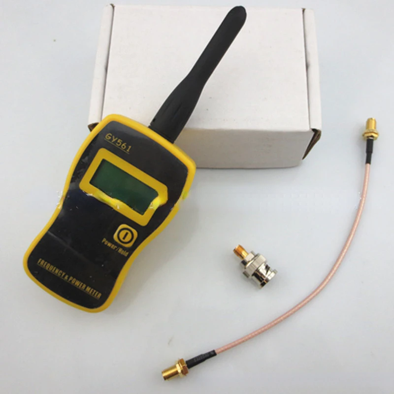 GY561 Portable Handheld Frequency Meter Power Measurement Instrument Interphone Frequency Meter GY561 Send to Test Line