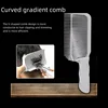 1pcs Mens Comb Hair Combs Blending Comb for Fades Comb for Men Styling Arc Flat Comb Supplies Utility Comb Man Positioning Comb 4
