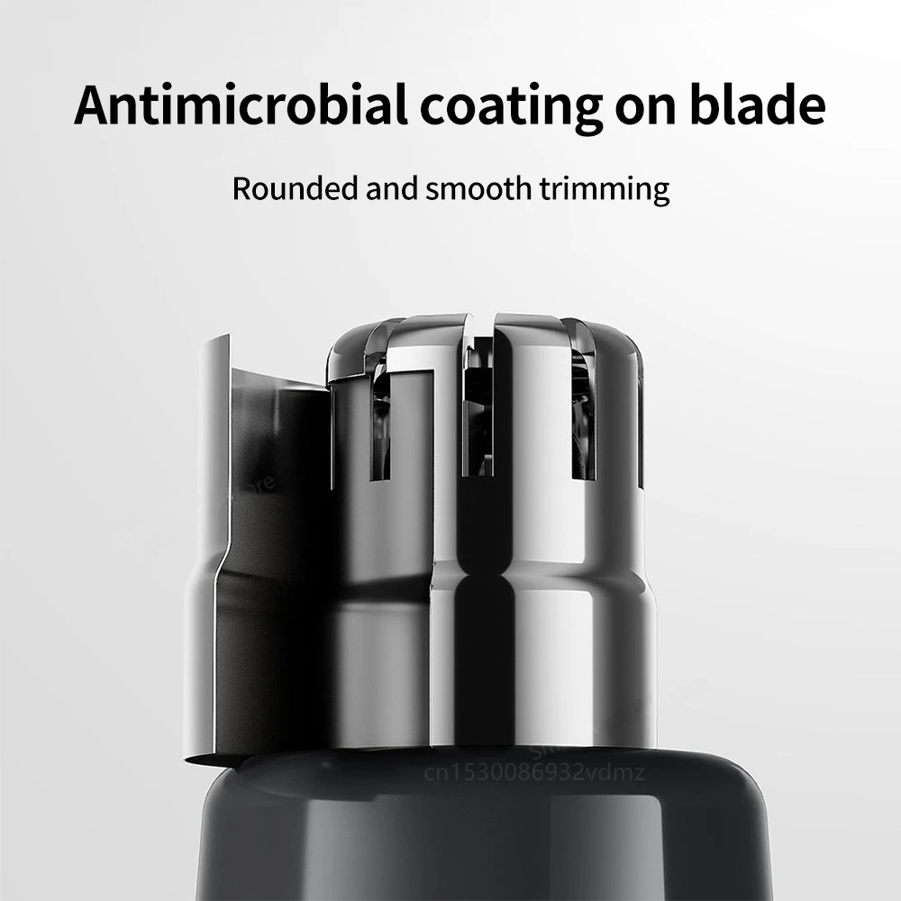 Xiaomi Mijia Electric Nose Hair Trimmer Removable Antibacterial Blade Hidden Protective Cover IPX5 Waterproof Type-C Charging 2