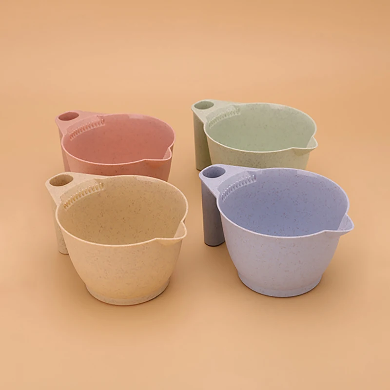 Description Picture 2 of itemColoring Mixing Dye Bowl DIY Hair Styling Tool Anti-slip Handle Design Professional Salon Hair Hair Styling Accessories