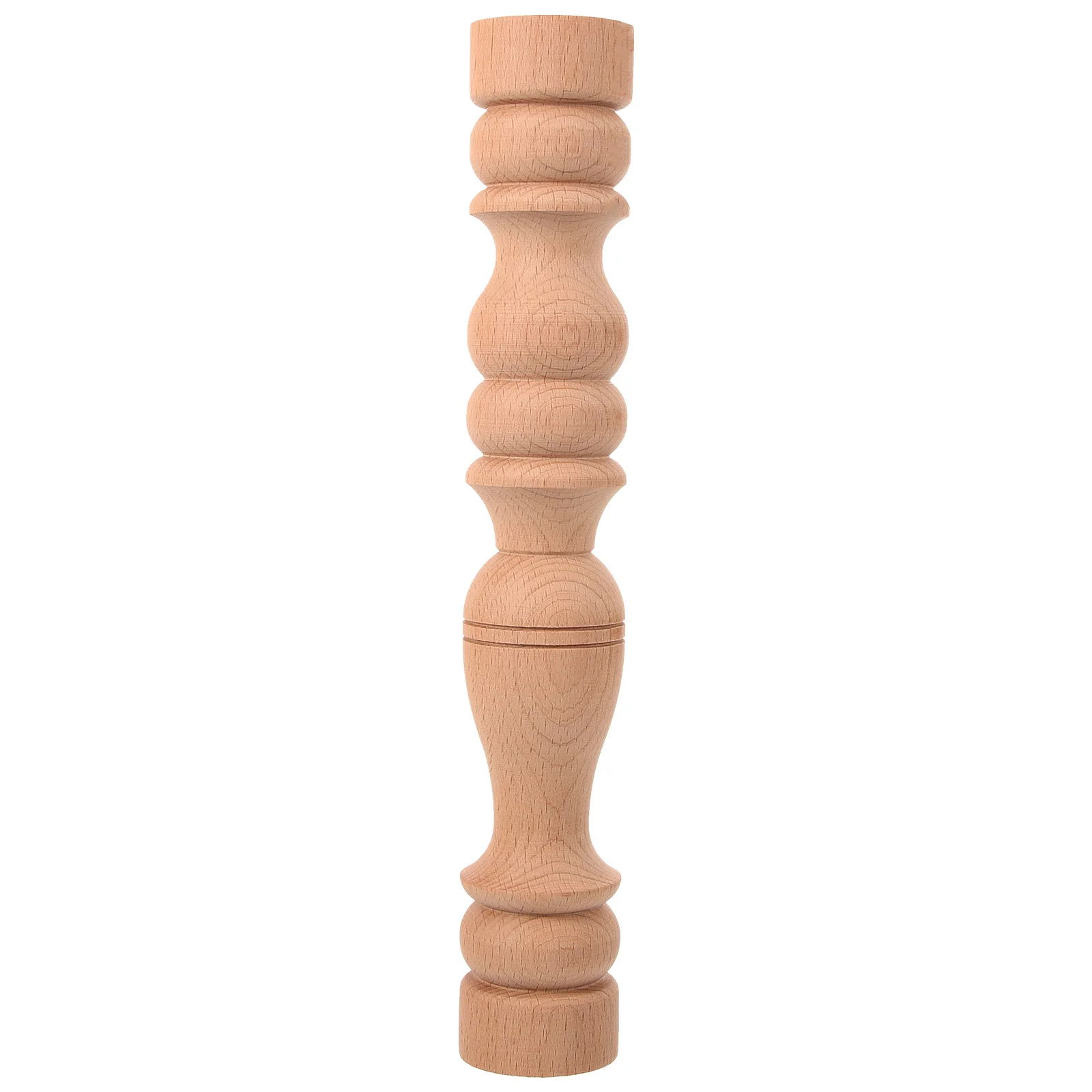 

Unpainted Wood Small Table Post Wood Turned Post Wooden Baluster Spindle