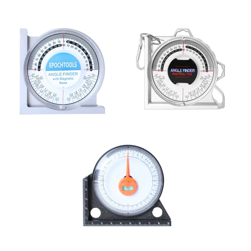 M6CF Slope Protractor Inclinometer with Magnetic Base for Interior Decoration digital angle protractor level gauge angle measuring tool digital inclinometer