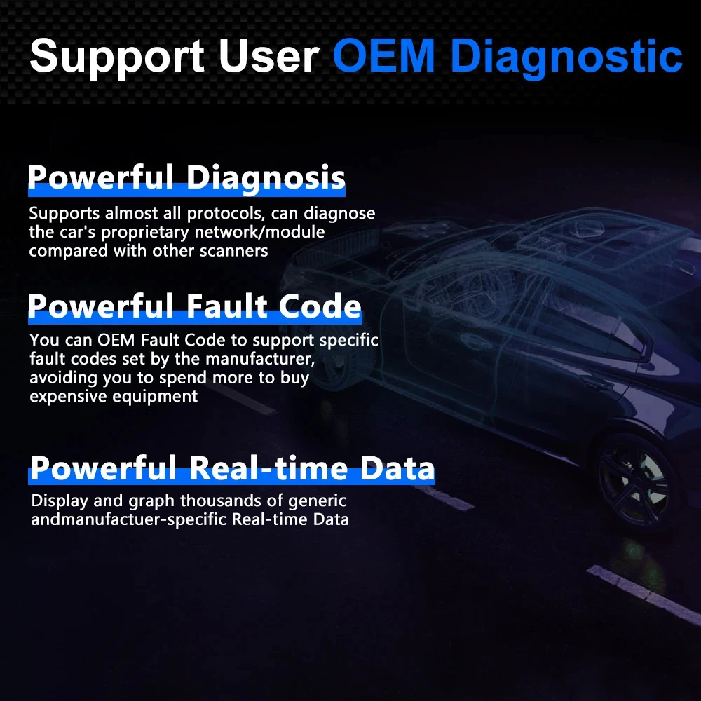 Car Diagnostic Scanner Tool OBDIICAT-VLinker MC+ ELM327 Bluetooth 3.0 4.0 OBD2 ELM 327 Wifi For IOS Android Device