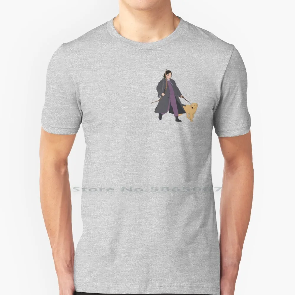 Kate Bishop Maglietta Minimalista 100% Spettacoli In Cotone Mostra Echo Lucky The Pizza Dog Comics Viola Estetica Hawkeye Comics Kate