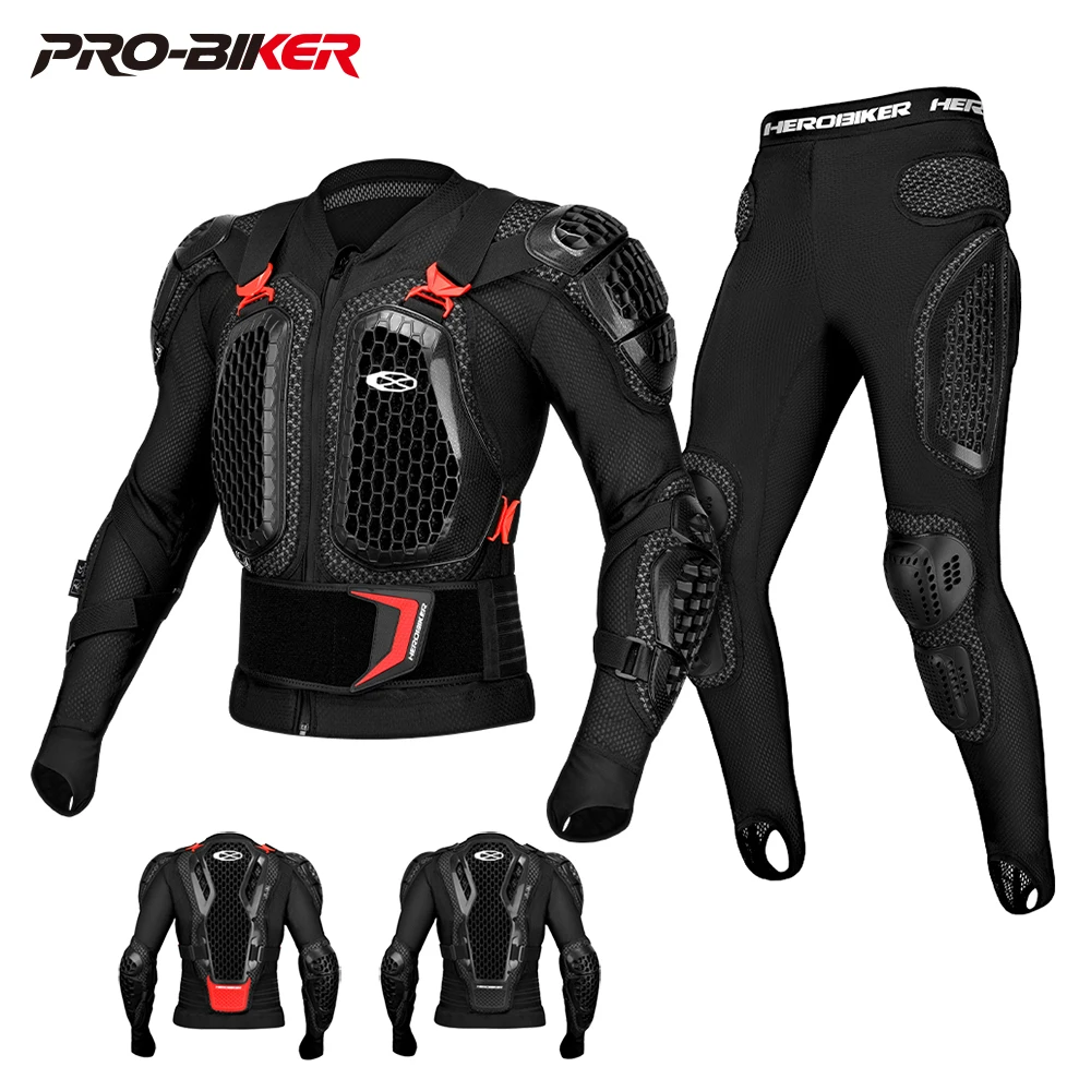 Enhanced Motorcycle Protective Armor Pants - Outdoor Motocross Riding Gear