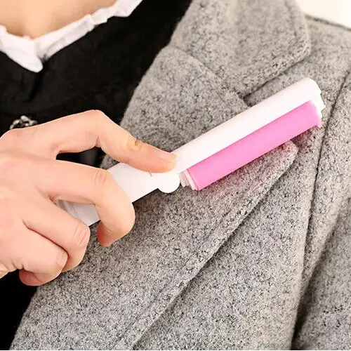 LATEST Washable Lint Dust Hair Remover Folding Cloth Sticky Roller Brush Cleaner 