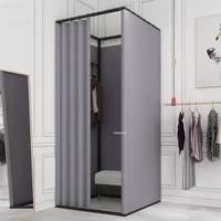 Temporary Movable Storage Racks Fitting Room