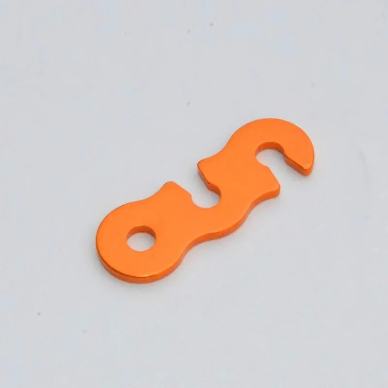 Camping Tent Accessories 10pcs Adjustable Cord Rope Buckle S Type Tensioners Fastener Kit Outdoor Tents Securing