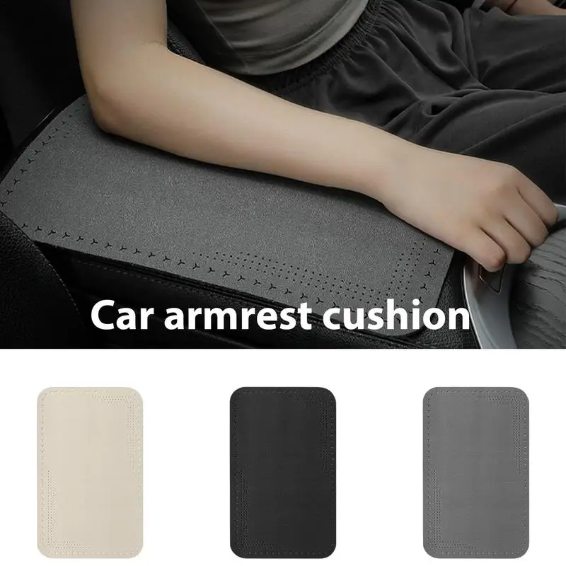 

Car Armrest Cover Scratch Resistant Automotive Seat Box Pad Automobile Interior Accessories for Racing SUV Minivan Caravan