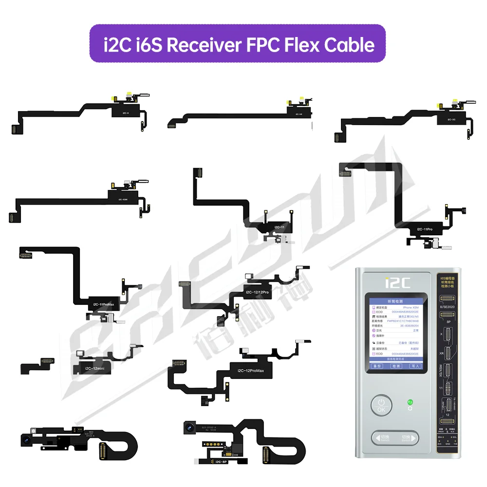Kit De Réparation Face ID Pour IPhone X à 12 Pro Max - Objectif Caméra - Neuf