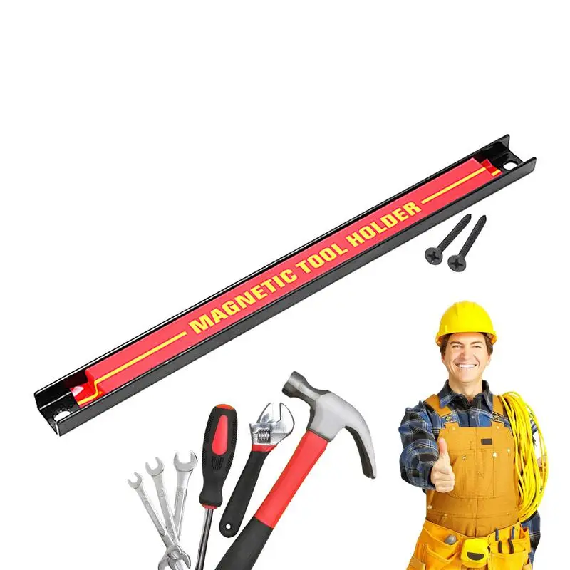 Magnetic Tool Organizer Bar for Garage and Workshop Storage