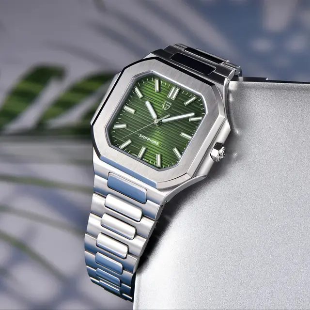 PAGANI DESIGN 2025 New Men's Quartz Wristwatches TMI VH31 37MM 10Bar Waterproof 316L Luxury Stainless Steel Sapphire Men's Watch
